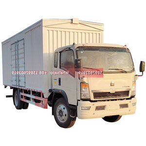 8Tons To 15 Tons HOWO Van Truck Spreading Wing Truck for Wholesale and Retail Industry Box Cargo Truck Whatsapp +86 15897603919