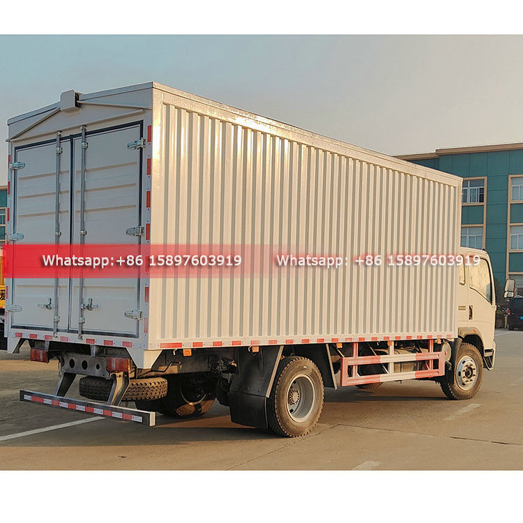 8Tons To 15 Tons HOWO Van Truck Spreading Wing Truck for Wholesale and Retail Industry Box Cargo Truck Whatsapp +86 15897603919