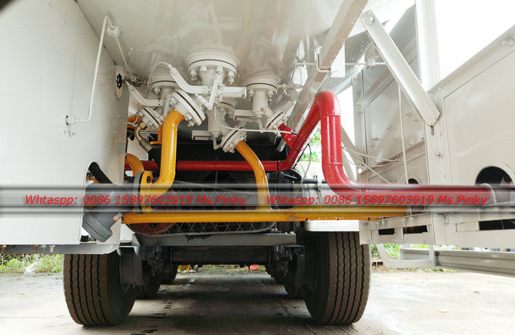 Factory  45000Liters to 62000L Mobile LPG Tank Skid Trailer LPG Gas Semitrailer Directly For Sales