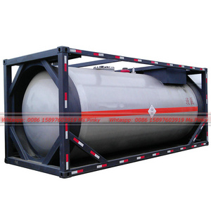 ASME ADR CCS ISO LPG Transportation Tank Container 20Feet T50 Skeleton Potable Container  Whastapp +8615897603919