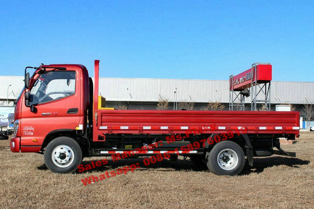 FOTON Lorry Truck With Gasoline Engine 130HP Small Cargo Trucks