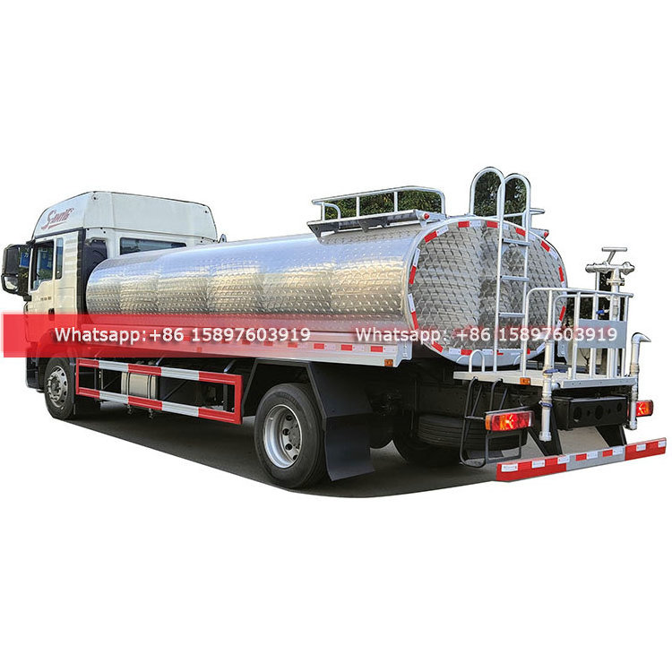 HOWO Automatic Transmission  15000Liters Potable Water Tank Truck Good Price For Sales