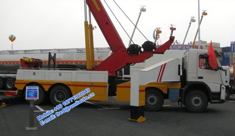 Volvo 8x4 heavy duty rotator tow truck for sale