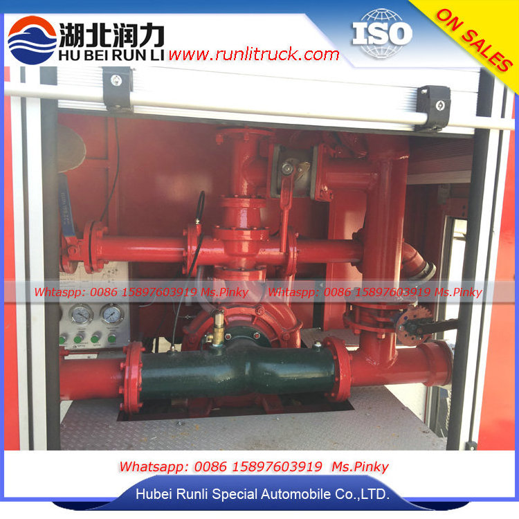 Four Wheel Drive 4WD Fire Truck With Water Bowser 3.5Tons Fire Fighting Trucks