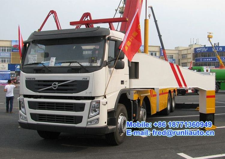 Volvo 8x4 heavy duty rotator tow truck for sale