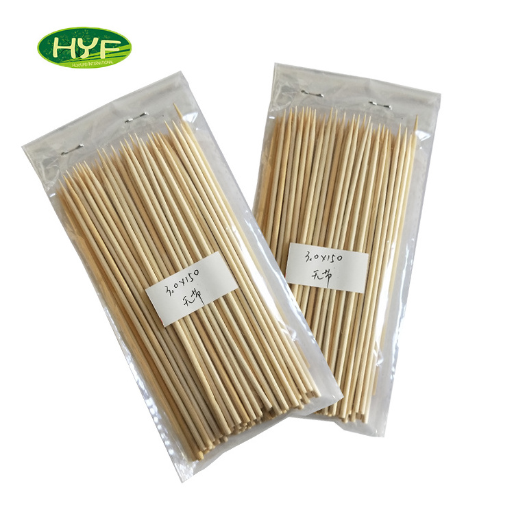 Promotional High Durability Bamboo Sticks For Kites Food Sticks