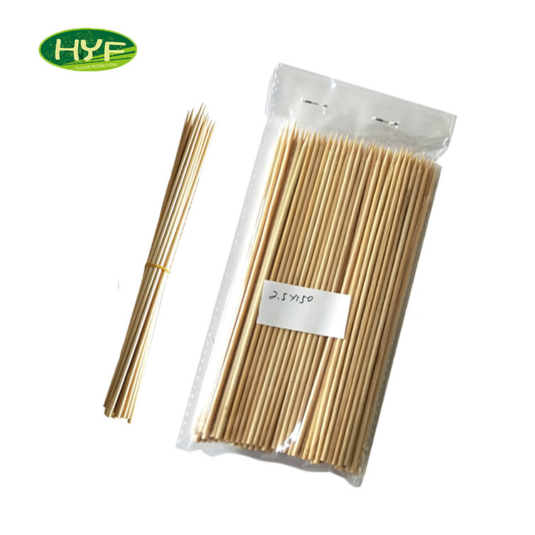 Promotional High Durability Bamboo Sticks For Kites Food Sticks