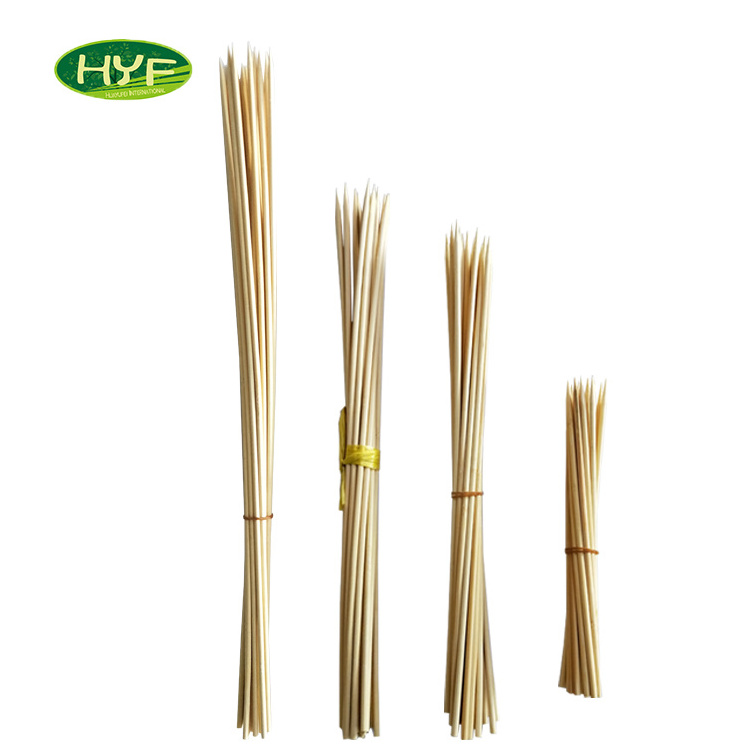 Promotional High Durability Bamboo Sticks For Kites Food Sticks