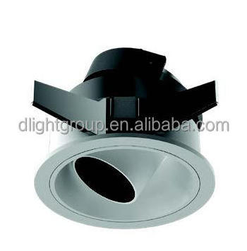 Focus led pinhole mr16 housing,4 inch gu10 modular anti glare downlight ,hotel use mr16 frame modular