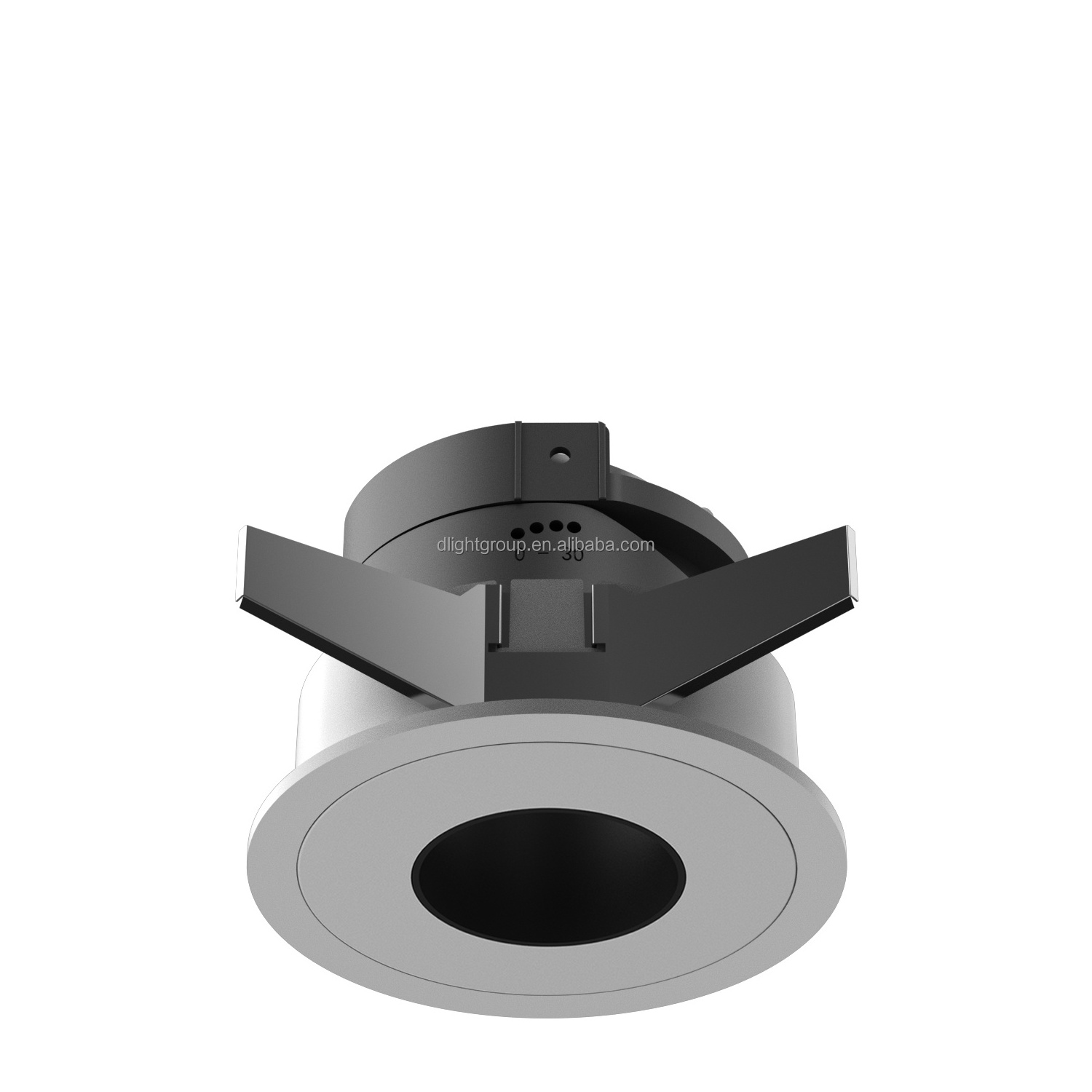 Focus led pinhole mr16 housing,4 inch gu10 modular anti glare downlight ,hotel use mr16 frame modular