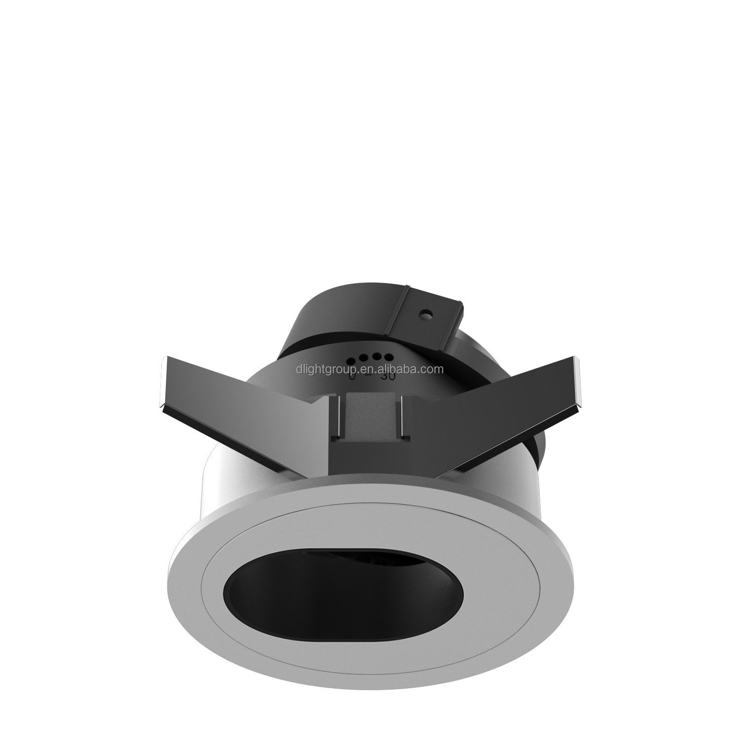 Focus led pinhole mr16 housing,4 inch gu10 modular anti glare downlight ,hotel use mr16 frame modular