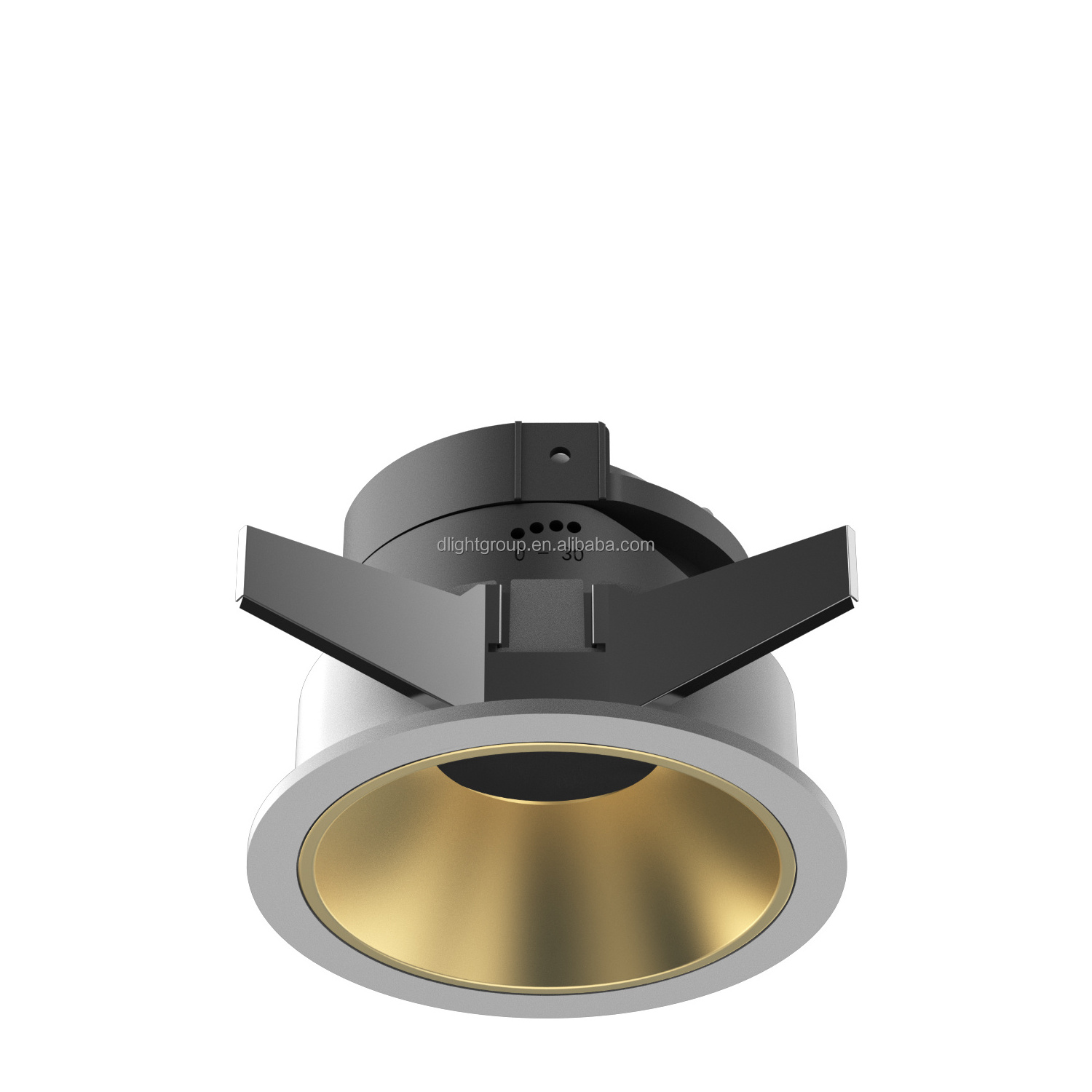 Focus recessed downlight MR16 surface mounted deep GU10 round cover