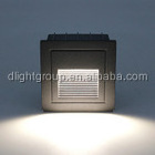 High quality recessed square stair wall lamp IP65 3w waterproof led outdoor step light