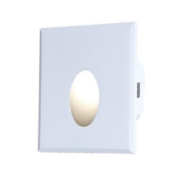 Indoor 3W oval light Wall Recessed LED step light for hotel villa meeting room corridor stairs using