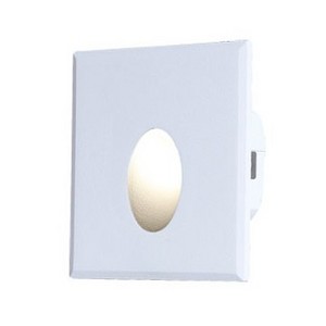 Indoor 3W oval light Wall Recessed LED step light for hotel villa meeting room corridor stairs using