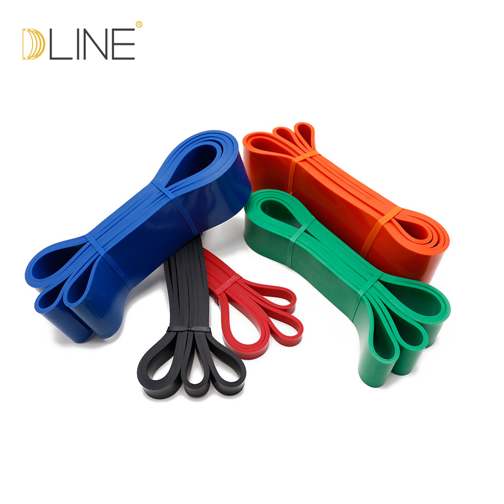 fitness equipment power resistance bands Heavy Fitness Latex Ballet Lifting Resistance Power Band