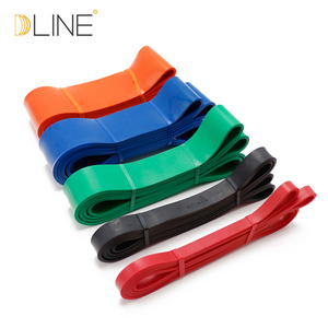 fitness equipment power resistance bands Heavy Fitness Latex Ballet Lifting Resistance Power Band