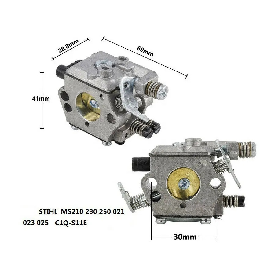 Carburetor for Chainsaw 021 023 025 MS210 MS230 MS250 Carburetor Walbro WT-286 WT-215 11231200603 1123-120-0605 Carb