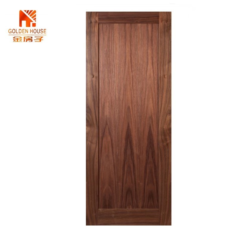 GH exterior prehung wooden door main front double wood doors for villas main entrance