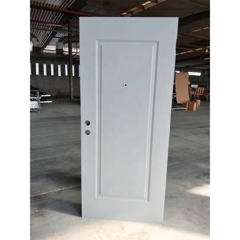 commercial one panel hollow metal door UL approve180 minute 3 hours steel fire rated door