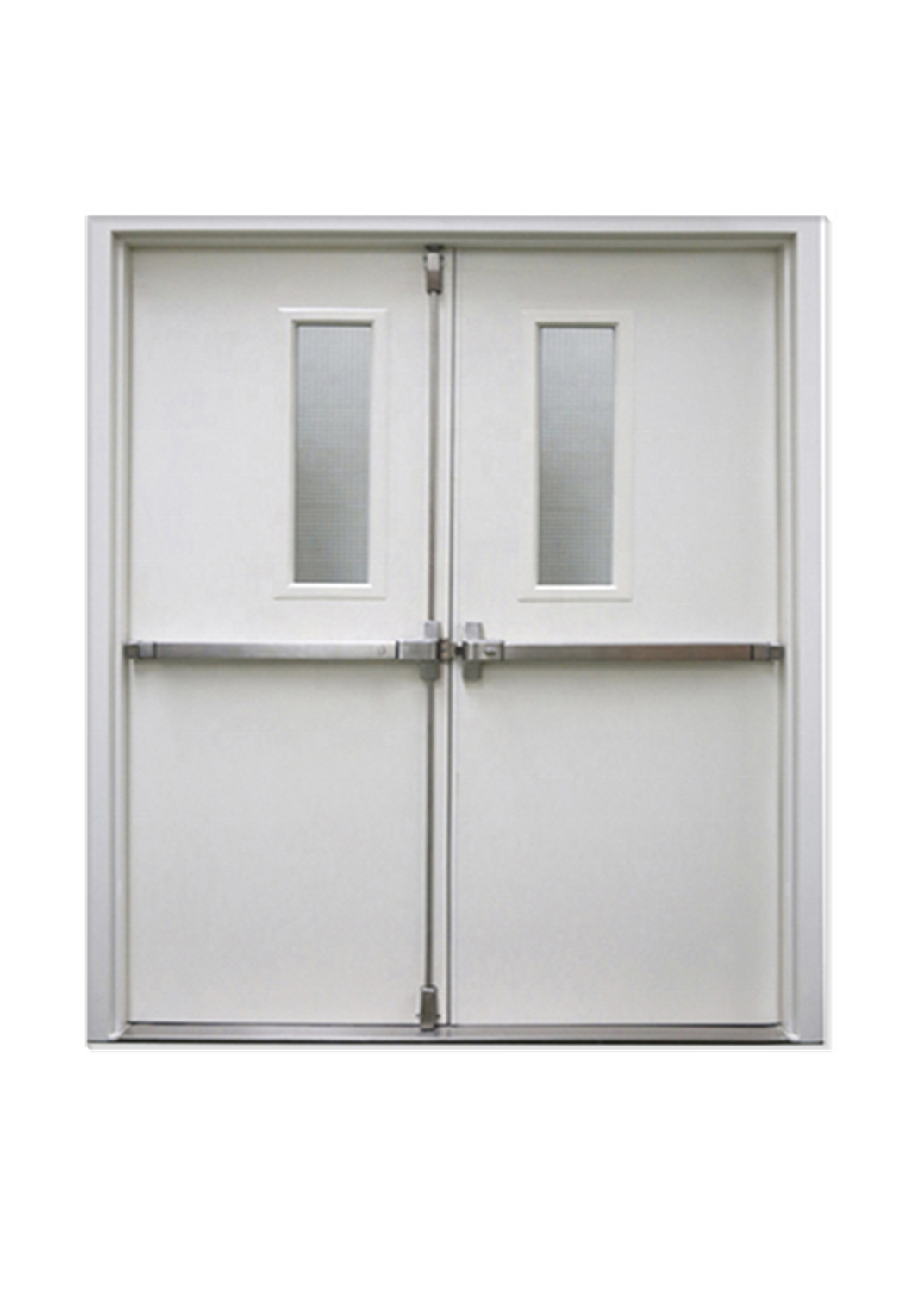 commercial one panel hollow metal door UL approve180 minute 3 hours steel fire rated door