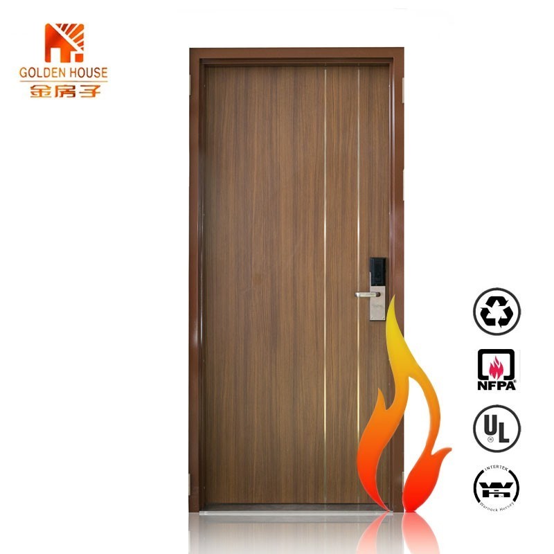 38 DB Hotel  Acoustic Wood Fire Rated Door Soundproof Door For Clubs