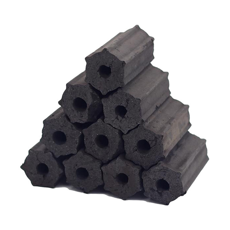 Smokeless Hexagonal Wood Sawdust Charcoal For Bbq Coking