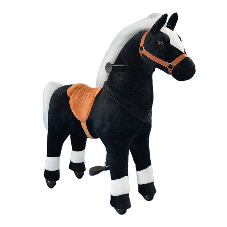 Dalian Animal Mechanical walking a horse Toys/Plush a Ride On Animals Toy pony riding animal pony (EN71&ASTM&CE,Pass!)