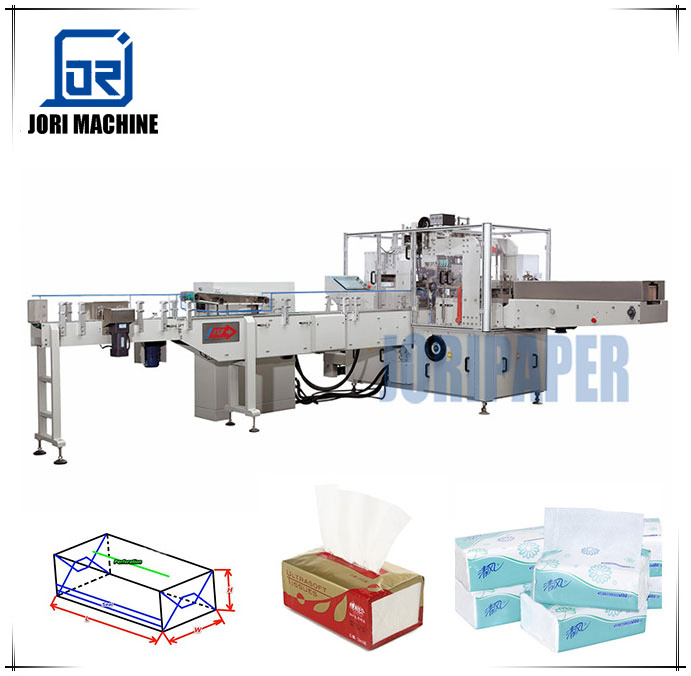 80bags/min Nylon and Plastic Film Facial Tissue Paper Napkin Wrapping and Packing Machine