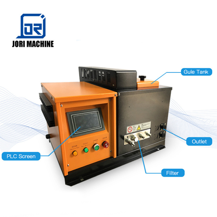 Hot Melt Adhesive Machines 10L Hot Melt Machine Systems with Hoses and Guns Nozzles Support