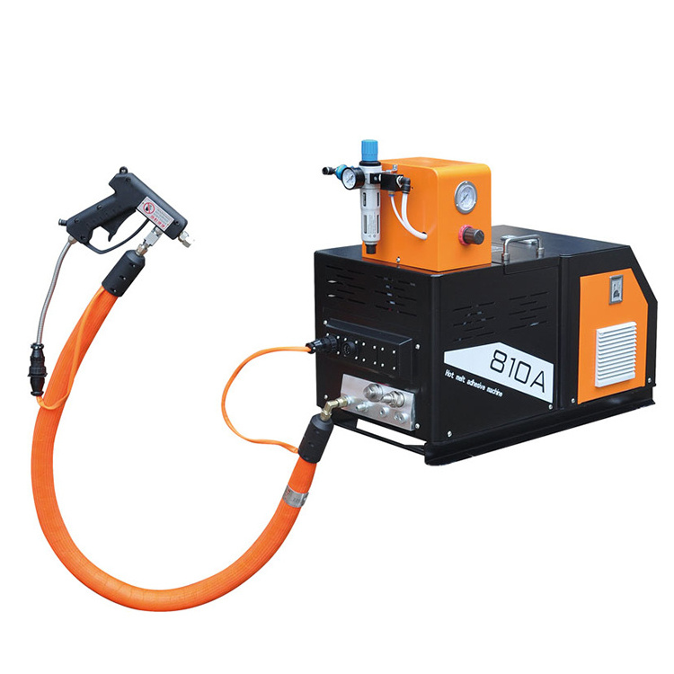 Hot Melt Adhesive Machines 10L Hot Melt Machine Systems with Hoses and Guns Nozzles Support