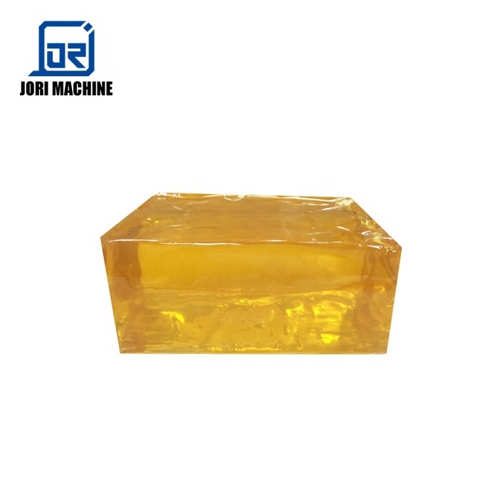 Factory Sell PSA Label Glue Adhesive Yellow Color Block Shape Hot Melt Adhesive Glue for PET Bottle Label