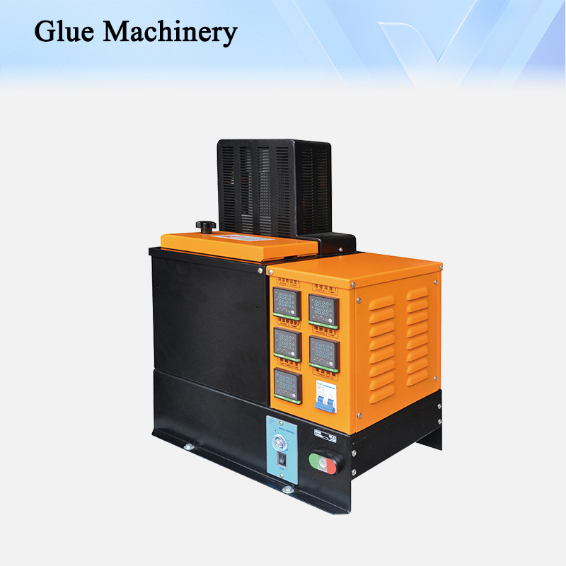 Multi function hot melt spray applicator hot melt glue machine semi automatic hot melt glue dispenser machine