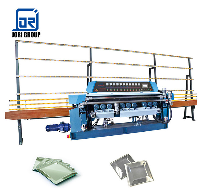 Plc Touch System Control Glass Edging Machine Made In China Fzm 9325 Glass Straight Line Edger