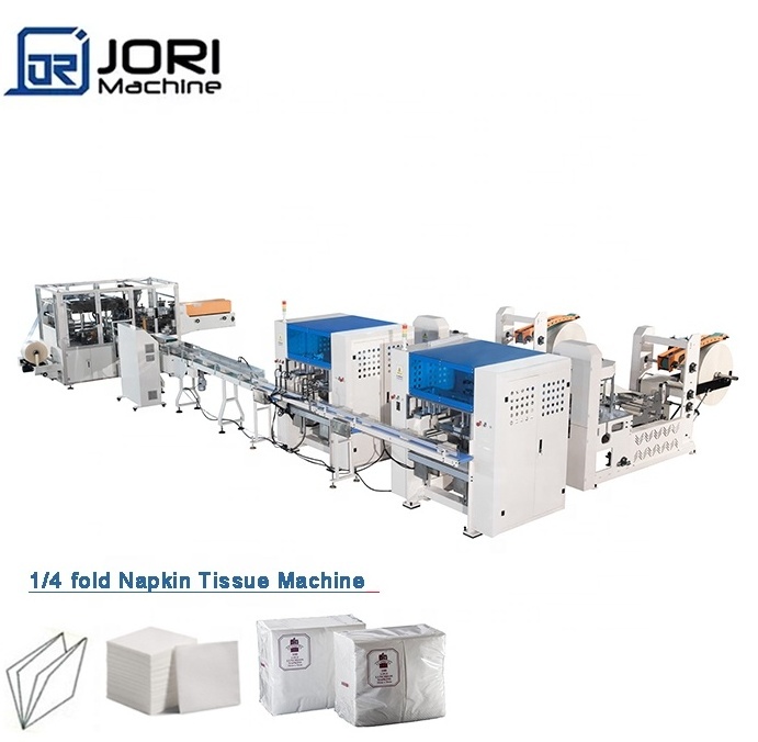 High Speed High Quality Napkin Paper Tissue Folding Machine Production Line For Sale Serviette Folding Machine