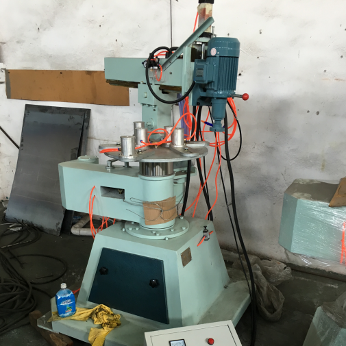 Small Glass Shaping Machine Automatic Glass Grinder And Shaping Edging Beveling Machine Single-arm Shape Round Glass Machine