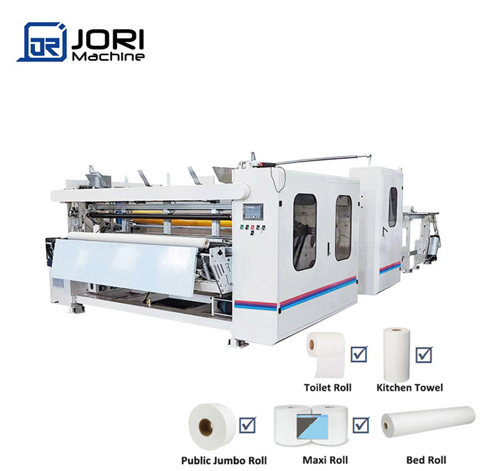 Embossing Lamination Toilet and Kitchen Paper Roll Making Machine Tissue Converting paper Packaging machine