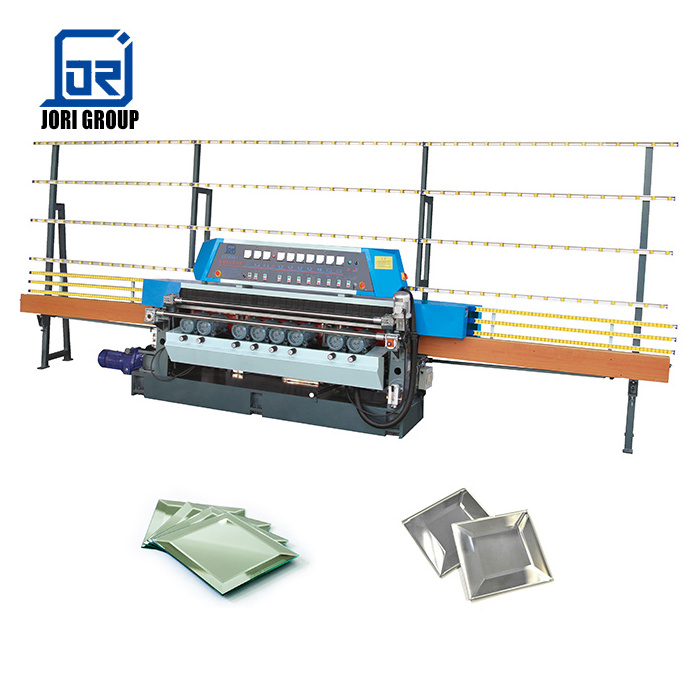 Plc Touch System Control Glass Edging Machine Made In China Fzm 9325 Glass Straight Line Edger