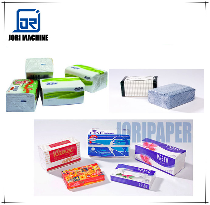 80bags/min Nylon and Plastic Film Facial Tissue Paper Napkin Wrapping and Packing Machine