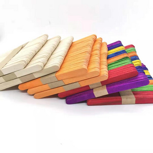 Disposable Ice Lolly Pop Sticks Factory Price Wooden Ice Cream Tools Wood Eco-friendly