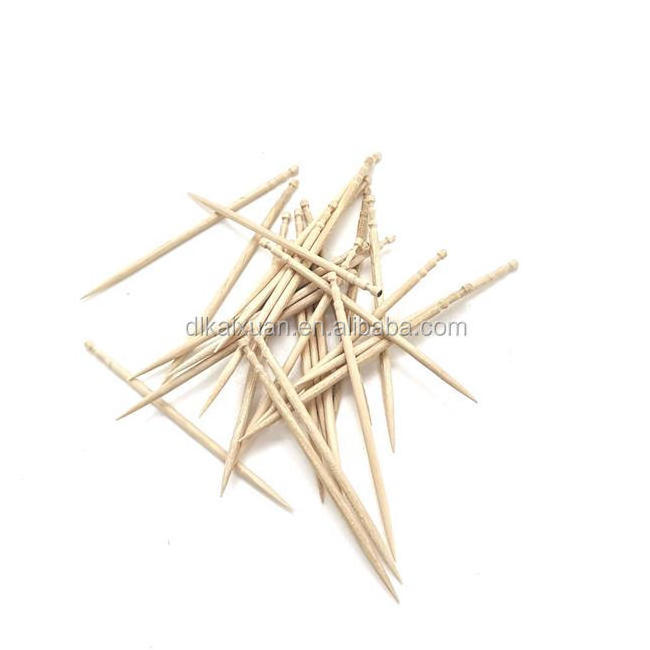 Natural healthy eco-friendly wooden  flavored paper wrap  toothpicks