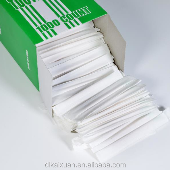 Natural healthy eco-friendly wooden  flavored paper wrap  toothpicks