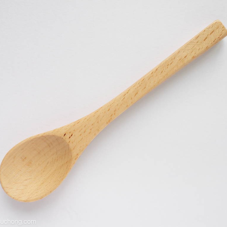 wooden spoon green tableware bamboo spoon coffee honey tea spoon stirrer Sales promotion product