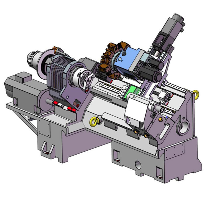 CY-K Series Inclined Bed Turning Center Small Lathe Machine Metal Lathes for Sale