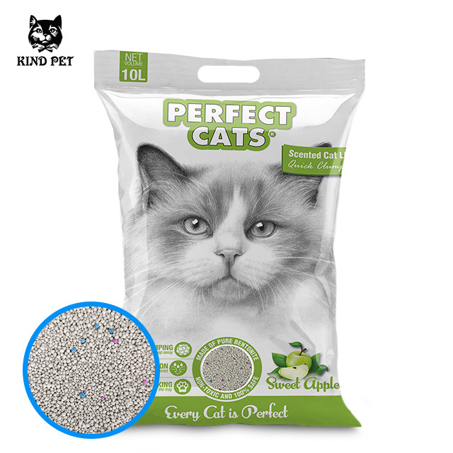 Verified Supplier Wholesale Pet Supply Raw Material Bentonite Cat Litter for Pet Shop