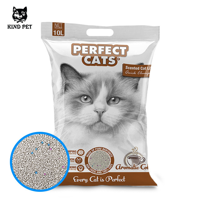 Verified Supplier Wholesale Pet Supply Raw Material Bentonite Cat Litter for Pet Shop