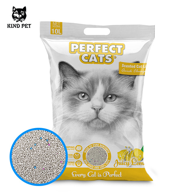 Verified Supplier Wholesale Pet Supply Raw Material Bentonite Cat Litter for Pet Shop