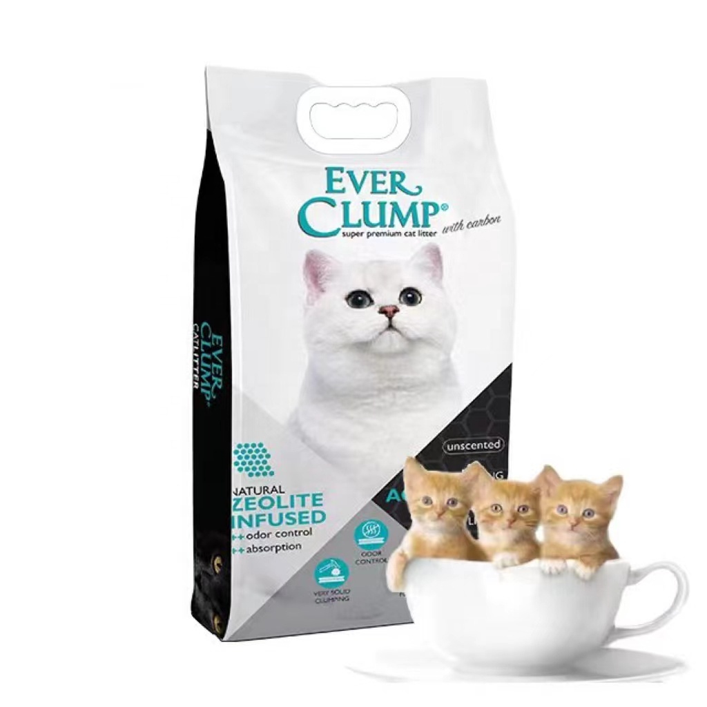 2024 EVER CLUMP Perfect Scooping Performance with Super Odor Control 6kg Cat Litter