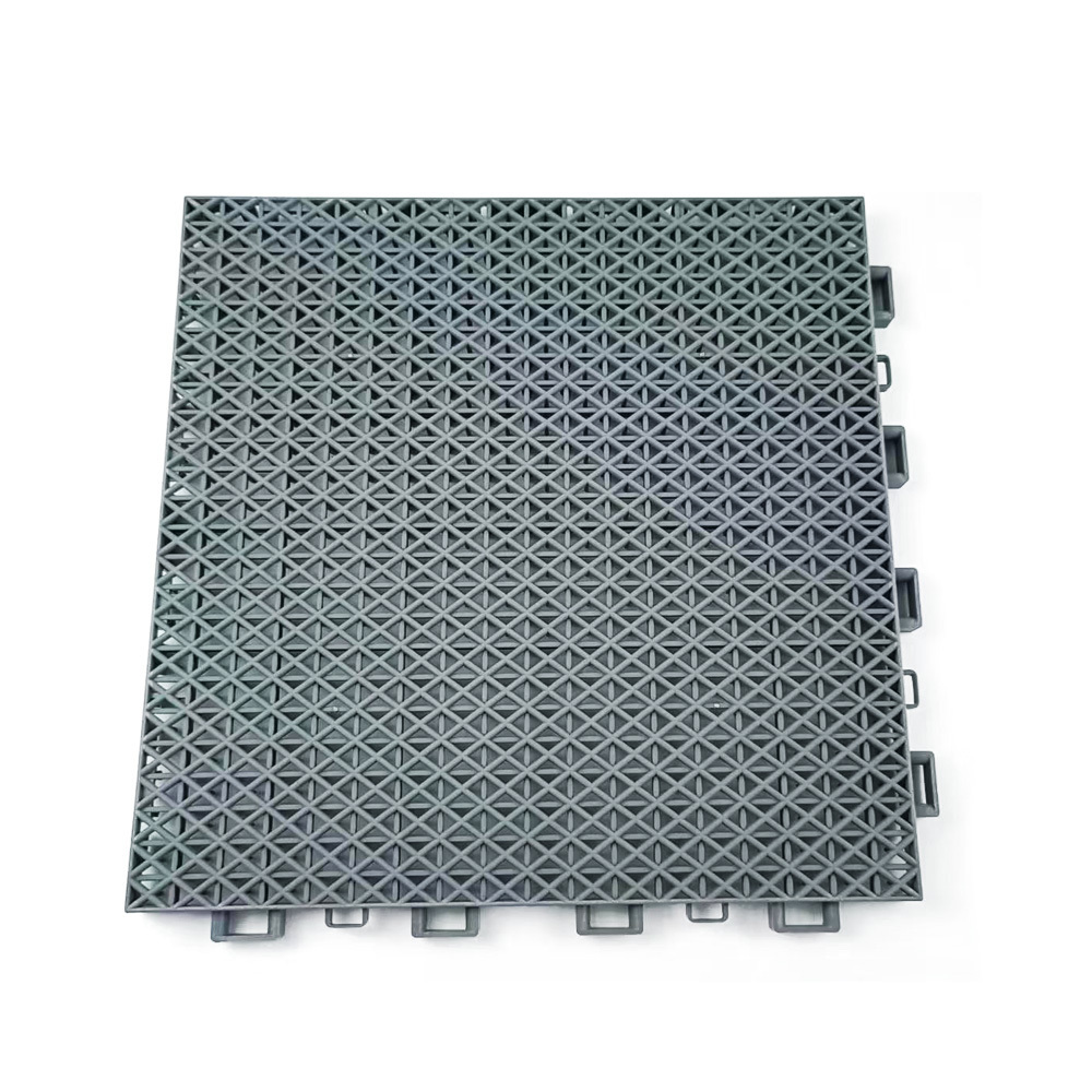 Portable Plastic Interlocking Suspended Floor Pp Used Multi Sport Basketball Pickleball Court Tiles Outdoor Tartan Flooring