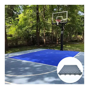 Outdoor Full Half Backyard Basketball Court Flooring For Sport Court Tiles